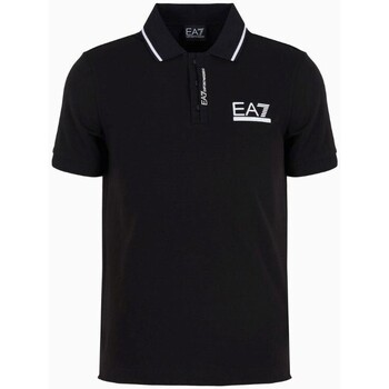 tekstylia Męskie T-shirty z krótkim rękawem Emporio Armani EA7 3DPF17 PJ03Z Czarny
