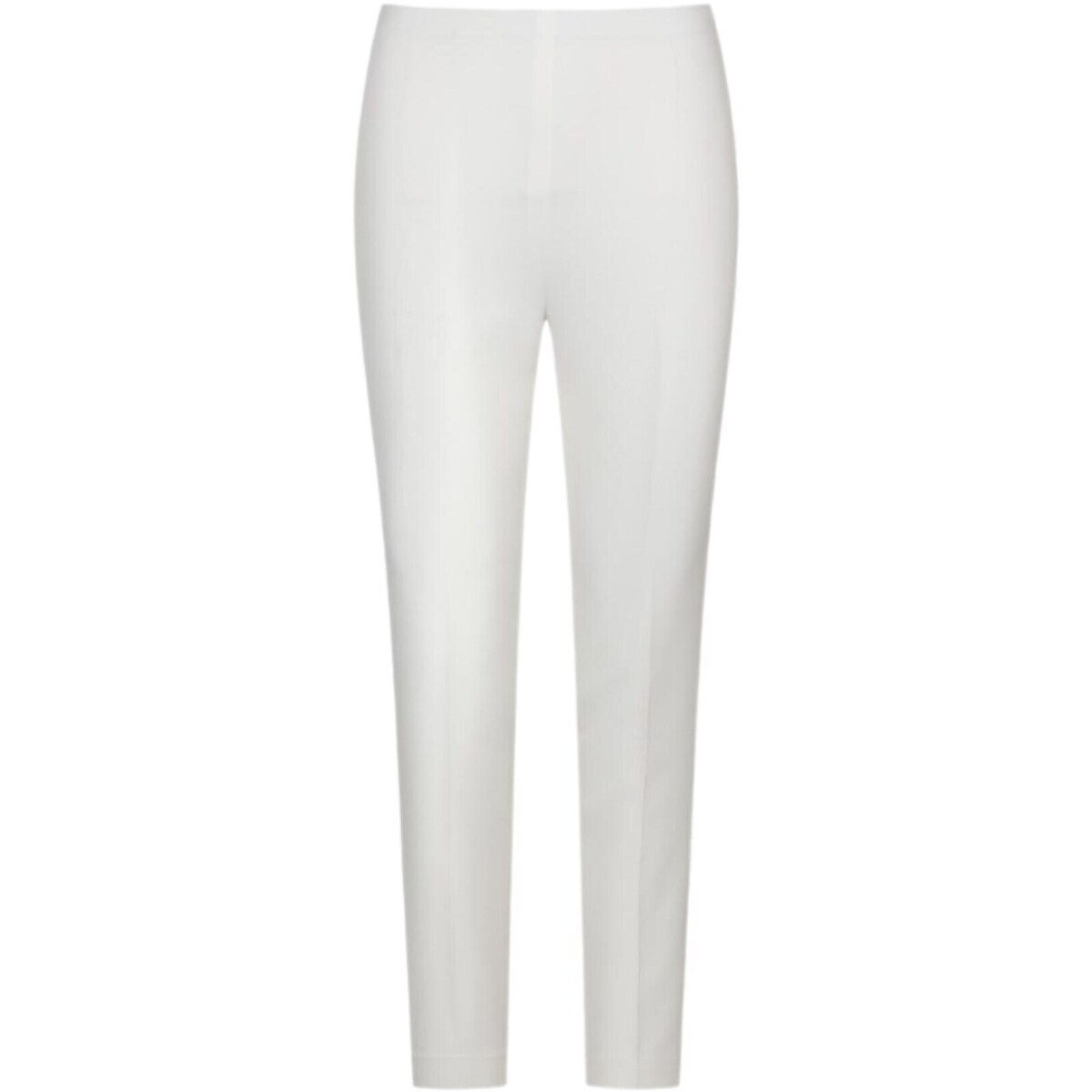tekstylia Damskie Spodnie z pięcioma kieszeniami Sandro Ferrone S118XBDSF139 Biały