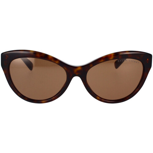 Zegarki & Biżuteria  Damskie okulary przeciwsłoneczne Ralph Lauren Occhiali da Sole  RL8213 500373 The Betty Brązowy