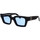 Zegarki & Biżuteria  okulary przeciwsłoneczne Off-White Occhiali da Sole  Virgil 11040 Logo Argento Czarny