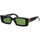Zegarki & Biżuteria  okulary przeciwsłoneczne Off-White Occhiali da Sole  Arthur 11055 Czarny