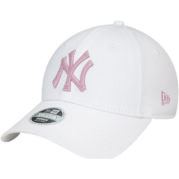 Dodatki Damskie Czapki z daszkiem New-Era 9FORTY New York Yankees Wmns Metallic Logo Cap Biały