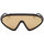 Zegarki & Biżuteria  okulary przeciwsłoneczne Tom Ford Occhiali da Sole  Lorna FT1121/S 01G Czarny