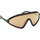 Zegarki & Biżuteria  okulary przeciwsłoneczne Tom Ford Occhiali da Sole  Lorna FT1121/S 01G Czarny