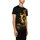 tekstylia Męskie Koszulki polo z długim rękawem Versace Jeans Couture 76GAH6SW-JS304 Czarny
