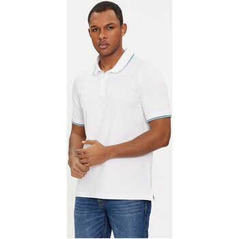 tekstylia Męskie T-shirty i Koszulki polo Guess M4GP60 K7O64 Biały