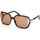Zegarki & Biżuteria  okulary przeciwsłoneczne Tom Ford Occhiali da Sole  Solange-02 FT1089/S 52E Brązowy