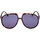 Zegarki & Biżuteria  okulary przeciwsłoneczne Tom Ford Occhiali da Sole  Archie FT1079/S 52V Brązowy