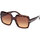 Zegarki & Biżuteria  okulary przeciwsłoneczne Tom Ford Occhiali da Sole  Kaya FT1082/S 52F Brązowy
