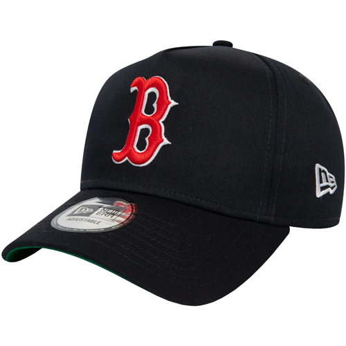 Dodatki Męskie Czapki z daszkiem New-Era MLB 9FORTY Boston Red Sox World Series Patch Cap Niebieski