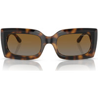 Zegarki & Biżuteria  Damskie okulary przeciwsłoneczne Vogue Occhiali da Sole  VO5526S W656T5 Polarizzati Brązowy