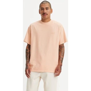 tekstylia Męskie T-shirty z krótkim rękawem Levi's A0637 0096 RED TAB VINTAGE Pomarańczowy