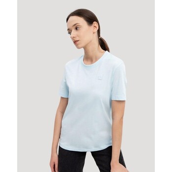tekstylia Damskie T-shirty i Koszulki polo Calvin Klein Jeans J20J223226CYR Niebieski