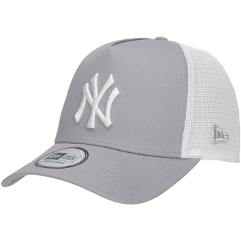 Dodatki Męskie Czapki z daszkiem New-Era New York Yankees MLB Clean Trucker Cap Szary