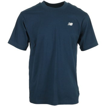 tekstylia Męskie T-shirty z krótkim rękawem New Balance Se Ctn Ss Niebieski