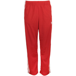 tekstylia Męskie Spodnie adidas Originals Firebird Tp Czerwony
