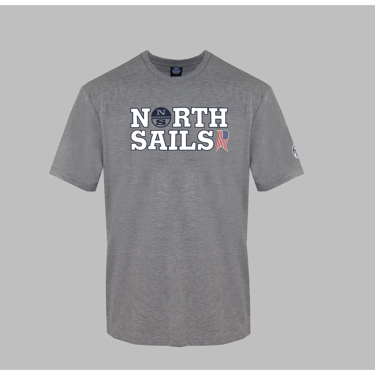 tekstylia Męskie T-shirty z krótkim rękawem North Sails - 9024110 Szary
