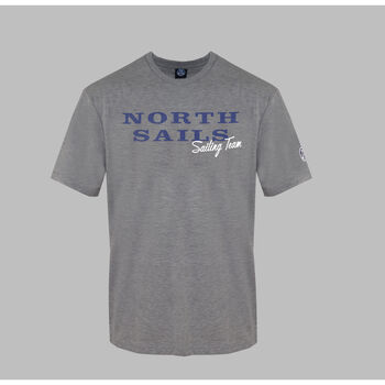 tekstylia Męskie T-shirty z krótkim rękawem North Sails - 9024030 Szary