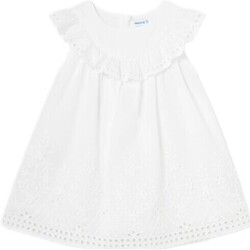 tekstylia Dziewczynka Sukienki Mayoral 28273-0M Biały