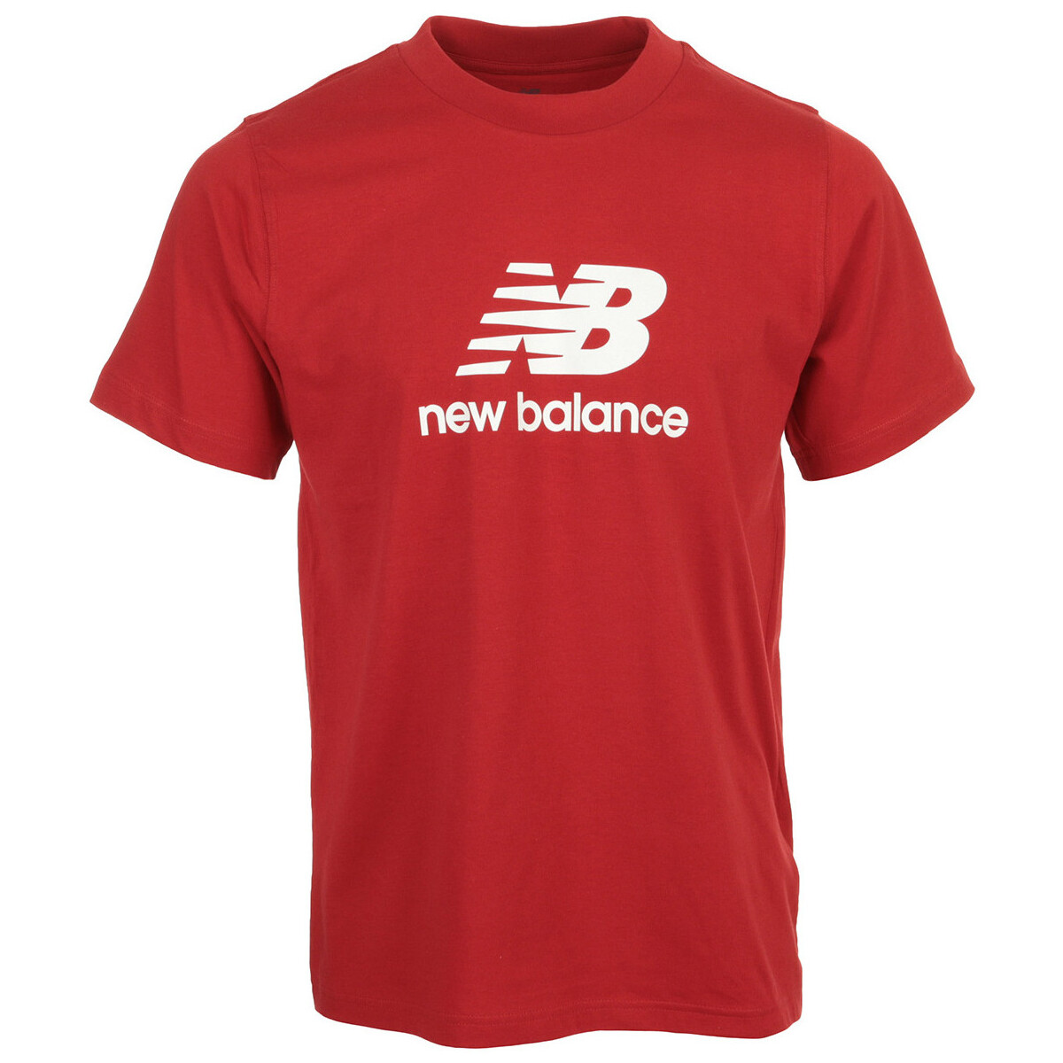 tekstylia Męskie T-shirty z krótkim rękawem New Balance Se Log Ss Czerwony
