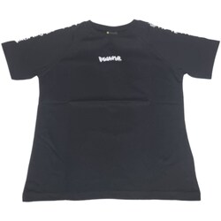 tekstylia Chłopiec T-shirty z długim rękawem Disclaimer 58063 Czarny