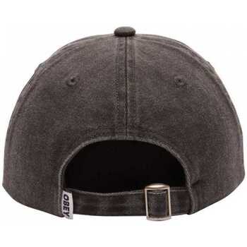 Obey Pigment lowercase 6 panel stra Czarny