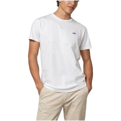 tekstylia Męskie T-shirty z krótkim rękawem Scotta  Biały