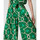 tekstylia Damskie Jeansy 3/4 & 7/8 Twin Set GONNA PANTALONE IN MUSSOLA STAMPATA Art. 241AT2263 