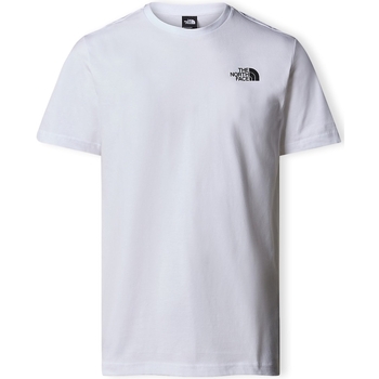 tekstylia Męskie T-shirty i Koszulki polo The North Face Redbox Celebration T-Shirt - White Biały