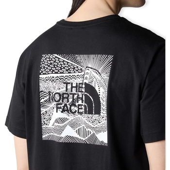 The North Face Redbox Celebration T-Shirt - Black Czarny