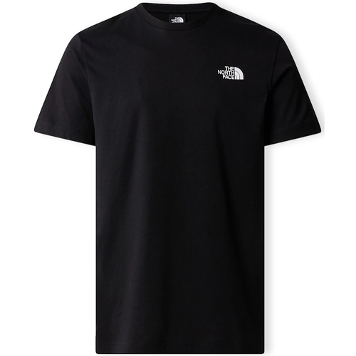 tekstylia Męskie T-shirty i Koszulki polo The North Face Redbox Celebration T-Shirt - Black Czarny