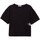 tekstylia Dziewczynka T-shirty z krótkim rękawem Calvin Klein Jeans IG0IG02430 Czarny