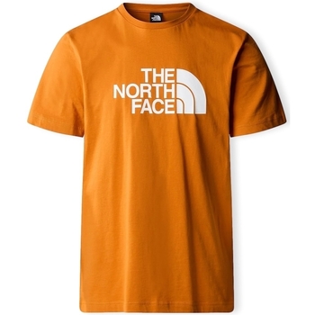 tekstylia Męskie T-shirty i Koszulki polo The North Face Easy T-Shirt - Desert Rust Pomarańczowy