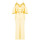 tekstylia Damskie Sukienki Rinascimento CFC0119104003 Żółty