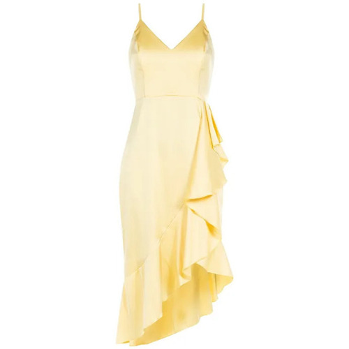 tekstylia Damskie Sukienki Rinascimento CFC0119106003 Żółty