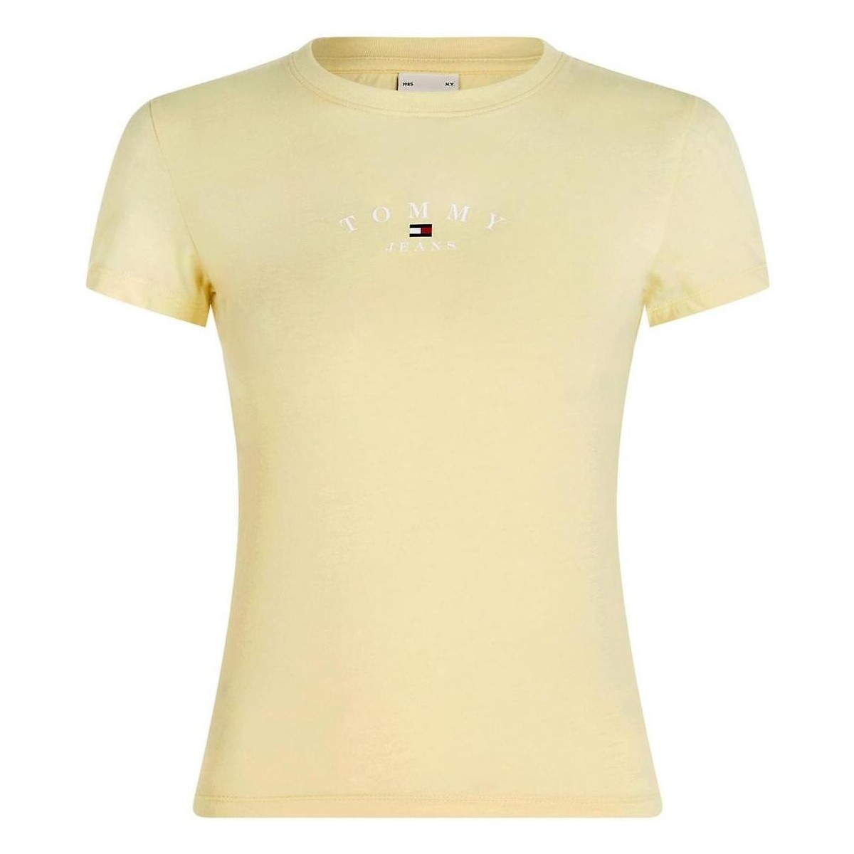 tekstylia Damskie T-shirty i Koszulki polo Tommy Jeans  Żółty