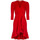 tekstylia Damskie Sukienki Rinascimento CFC0019504002 Czerwony