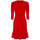 tekstylia Damskie Sukienki Rinascimento CFC0019504002 Czerwony