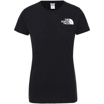 tekstylia Damskie T-shirty z krótkim rękawem The North Face W Half Dome Tee Czarny