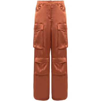 tekstylia Damskie Spodnie z pięcioma kieszeniami Blugirl RA4113TS048 Brązowy