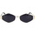 Zegarki & Biżuteria  okulary przeciwsłoneczne Gianluca Riva Occhiali da Sole  GL9241 C3 Polarizzati Srebrny