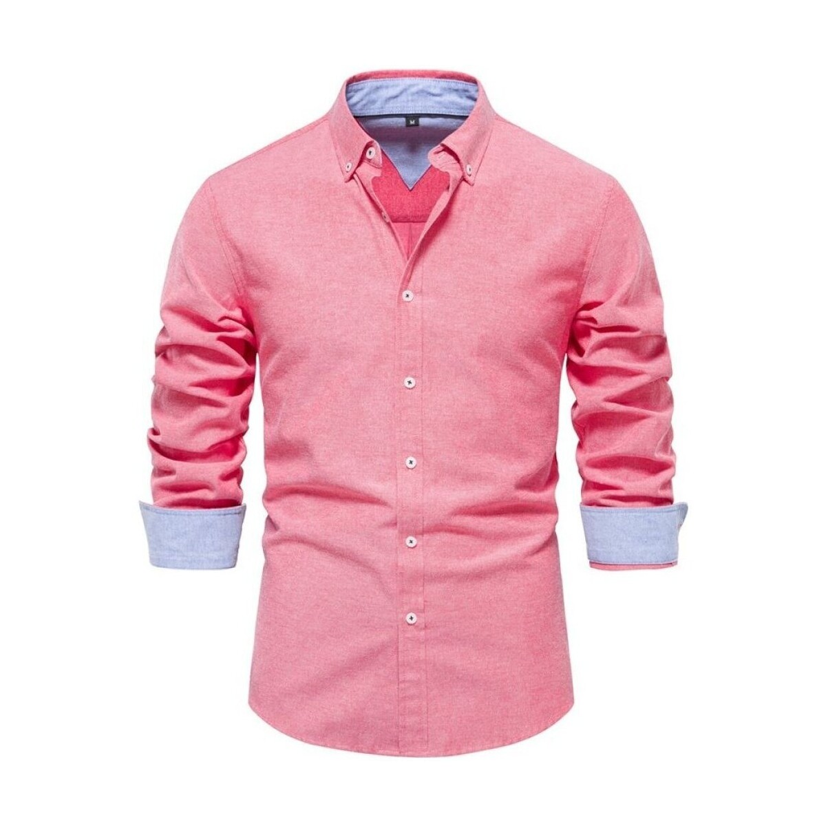 tekstylia Męskie Koszule z długim rękawem Atom SH700 Różowy