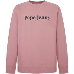 tekstylia Męskie Bluzy Pepe jeans  Różowy