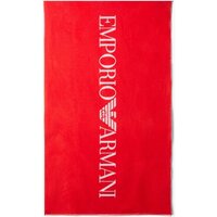 Dom Męskie Ręcznik i rękawica kąpielowa Emporio Armani 231772 4R451 Czerwony