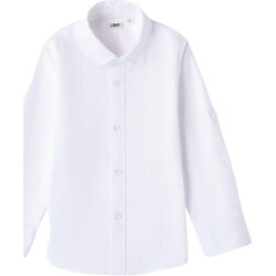 tekstylia Chłopiec Koszule z długim rękawem Ido 48230 Biały