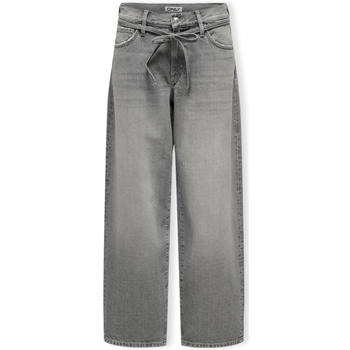 tekstylia Damskie Jeansy straight leg Only Gianna Jeans - Medium Grey Denim Szary
