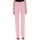 tekstylia Damskie Spodnie z pięcioma kieszeniami Pinko 100054-A0HM Różowy