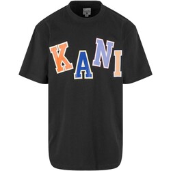 tekstylia Męskie T-shirty z krótkim rękawem Karl Kani  Czarny