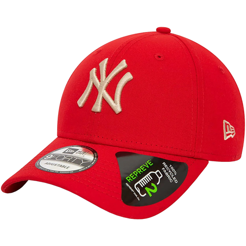 Dodatki Męskie Czapki z daszkiem New-Era Repreve 940 New York Yankees Cap Czerwony