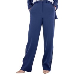 tekstylia Damskie Spodnie z pięcioma kieszeniami Vicolo TB0048 Niebieski